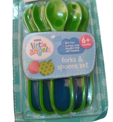 1781841 Little Angels Forks Spoon Set