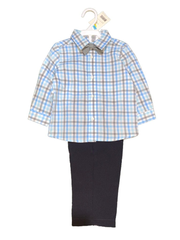 1787625 george suit check 12-18m