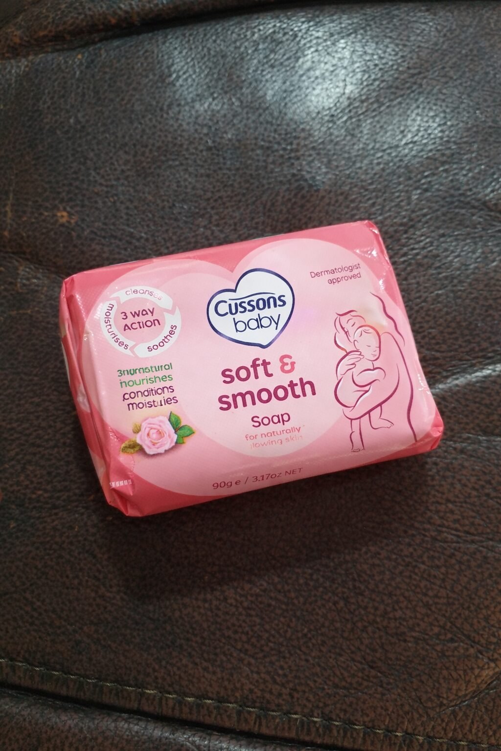 cusson baby soap pink