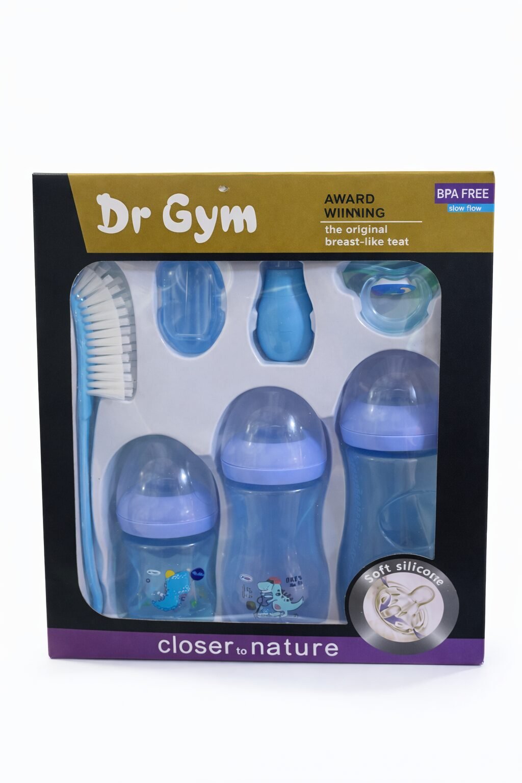 Dr Gym Closer to Nature Baby Feeding Gift Set