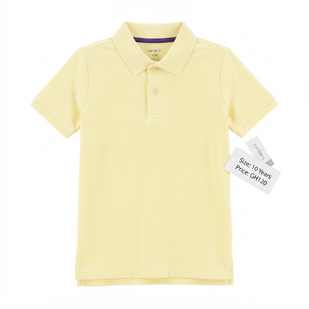 Gemini_Generated_Image_kz3j54kz3j54kz3j Yellow T-shirt - Boys 10 Years