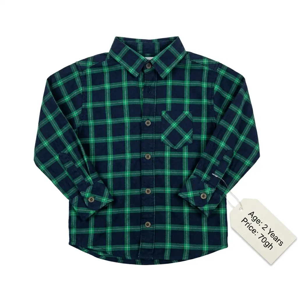 Green Shirt - Boys 2 Years
